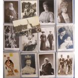 Postcards, collection of approx. 140 UK royalty cards from Edward VII to Elizabeth II, inc. royal
