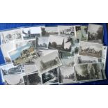 Postcards, Berkshire, Wokingham, approx. 50 postcards showing Broad St., London Rd., Rose St.,