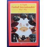 Autographs, Football, book, "An English Football Internationalists' Who's Who" by Douglas Lamming,