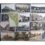 Postcards, Westmoreland, a mixed selection of 18 cards, RP's (10), printed (8), including King