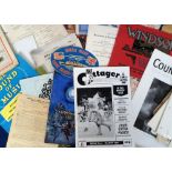 Ephemera, a selection of items Victorian period onwards including adverts, magazines, legal