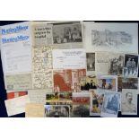 Postcards, a medical assortment of approx. 50 cards (plus assorted medical ephemera) including