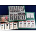 Cigarette cards, Player's, three albums containing a large collection of modern inserts from World