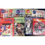 Football sticker albums, collection of 20 Panini football sticker albums, all appear to be complete,