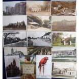 Postcards, a selection of approx. 43 cards of Yorkshire with RP's of Queen Margaret's School