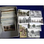 Postcards, South East England, a collection of approx. 360 cards, RP's and printed, inc. views,