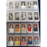 Cigarette & trade cards, Horseracing, album containing a collection of horseracing cards in sets &