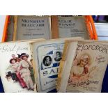 Music Scores, a Large quantity of late 19th and early 20thC music scores, many with attractive