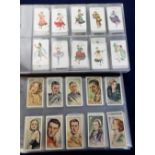 Cigarette cards, an album containing a selection of mixed sets and part-sets inc. Wills (Scissors)