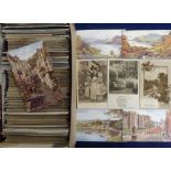 Postcards, a mixed selection of approx. 700 cards, mainly UK topographical, with a few subject and