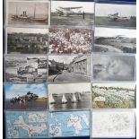 Postcards, Scilly Isles, a mixed selection of 37 cards, RP's and printed, including Shipping, B.E.