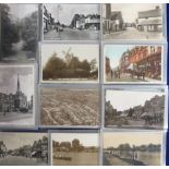 Postcards, Surrey, a collection of approx. 90 cards, RP's and printed, inc. Wimbledon, (24),