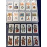 Cigarette cards, Player's, album containing a large quantity of part-sets, mostly from better series