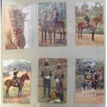 Postcards, modern album containing approx. 250 mixed cards inc. military coloured & photographic,