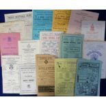 Football programmes, collection of 30+ non-League programmes from the 1950s, various clubs inc.
