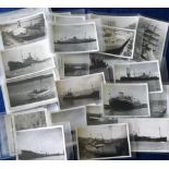 Photographs, shipping selection, approx. 60 shipping related photographs, mostly from the 1960s,