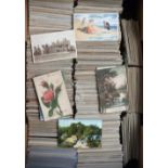 Postcards, a collection of approx. 2000 mixed age postcards to include UK topo, military,