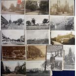 Postcards, Middlesex, a collection of approx. 79 cards of Harrow, Harrow-on-the-Hill, Harrow