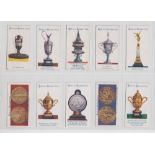 Cigarette cards, Pattreiouex, Sporting Trophies, (set, 50 cards) (a few fair, gen gd)