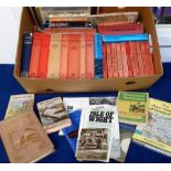 Topography, 45+ guide books and maps dating from the late 19th/early 20thC to include 11 Ward Lock