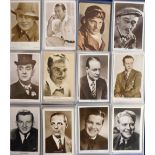 Postcards, Cinema, mixed age selection of approx. 100 male cinema stars inc. William Bendix, Otto