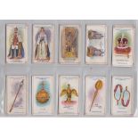 Cigarette cards, Salmon & Gluckstein, Coronation Series (set, 25 cards) (fair/gd)