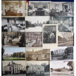 Postcards, Hospitals, a mixed selection of RP's and printed cards including Reading, Leeds,