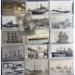 Postcards, Shipping, a miscellaneous selection of approx. 80 cards, mainly RP's, including Tugs (