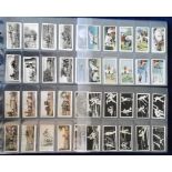 Cigarette cards, 4 sets, Faulkner's, Old Sporting Prints, (25 cards, gen gd), Franklyn Davy & Co,