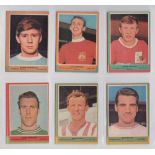 Trade cards, A&BC Gum, Footballers, (Quiz 1-58) (gen gd, checklist unmarked but sl stained to back)