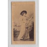 Cigarette card, B Morris & Sons, Beauties Collotype, type card, H 278 picture ref no 24, 'Doras &