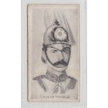 Cigarette card, J. L. S. Tobacco Co, (Star of the World Cigarettes), Boer War Celebrities, type