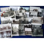 Postcards, Oxfordshire, a collection of 39 UK topographical cards of Oxfordshire with many street