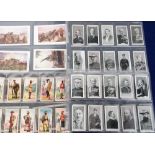 Cigarette cards, Military, 2 sets & 1 part-set, Wills, Transvaal Series (white border, 66 cards+ 3