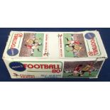 Trade stickers, Football, an unopened counter display box containing 150 unopened packets of