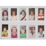 Trade cards, Football, Bassett, Football 1978-79 (set, 50 cards) (vg)