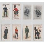 Cigarette cards, 8 Military type cards, Bell Colonial Series (2), Martin's V.C. Heroes (2),
