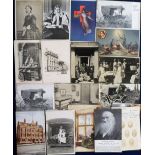 Postcards, Nursing, a varied selection of 44 postcards (plus a few non postcards) including Florence