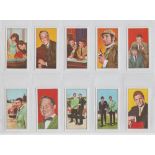 Trade cards, Primrose Confectionery, Amos Burke Secret Agent (set, 50 cards) (ex)