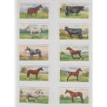 Cigarette cards, three sets, Player's Live Stock (25 cards, gd/vg), Ardath Animals at the Zoo (