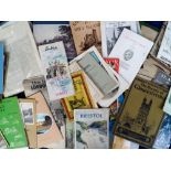Ephemera, a large quantity of UK tourist guides and souvenir booklets, various ages, early 1900's