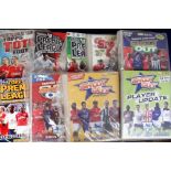 Football, cards and stickers, collection of 9 complete sets in albums, Topps Premier League 2009,