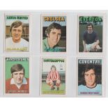 Trade cards, A&BC Gum, Footballers, ('Did you know', 110 - 219) (set, 110 cards) (mostly vg)