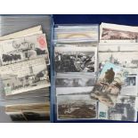 Postcards, a collection of over 500 cards inc. Scilly Isles, trams and trolley buses (all photos),