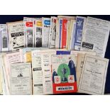 Football programmes, non-League selection of 80+ programmes, mostly 1960s but inc. some earlier,