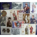 Postcards, Tony Warr Collection, a selection of approx. 42 UK royalty cards the majority published