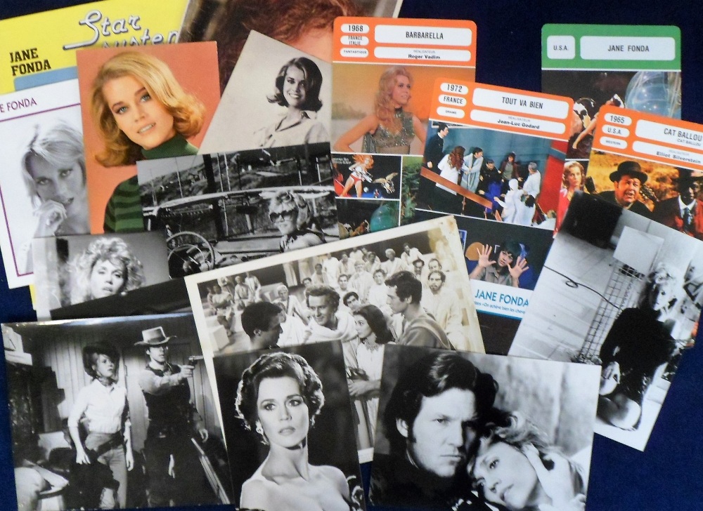 Entertainment Memorabilia, Jane Fonda, collection of over 200 items relating to the life and - Image 2 of 2