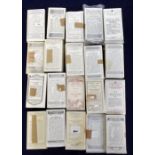Cigarette cards, collection of 20 wrapped sets, all appear to be complete but not individually