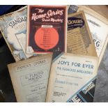 Music Scores, a large quantity of late 19th and early 20thC music scores to include 'Improved