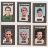 Trade cards, A&BC Gum, World Cup Footballers (1970) 'X' size, (set, 37 cards) (fair/gd)